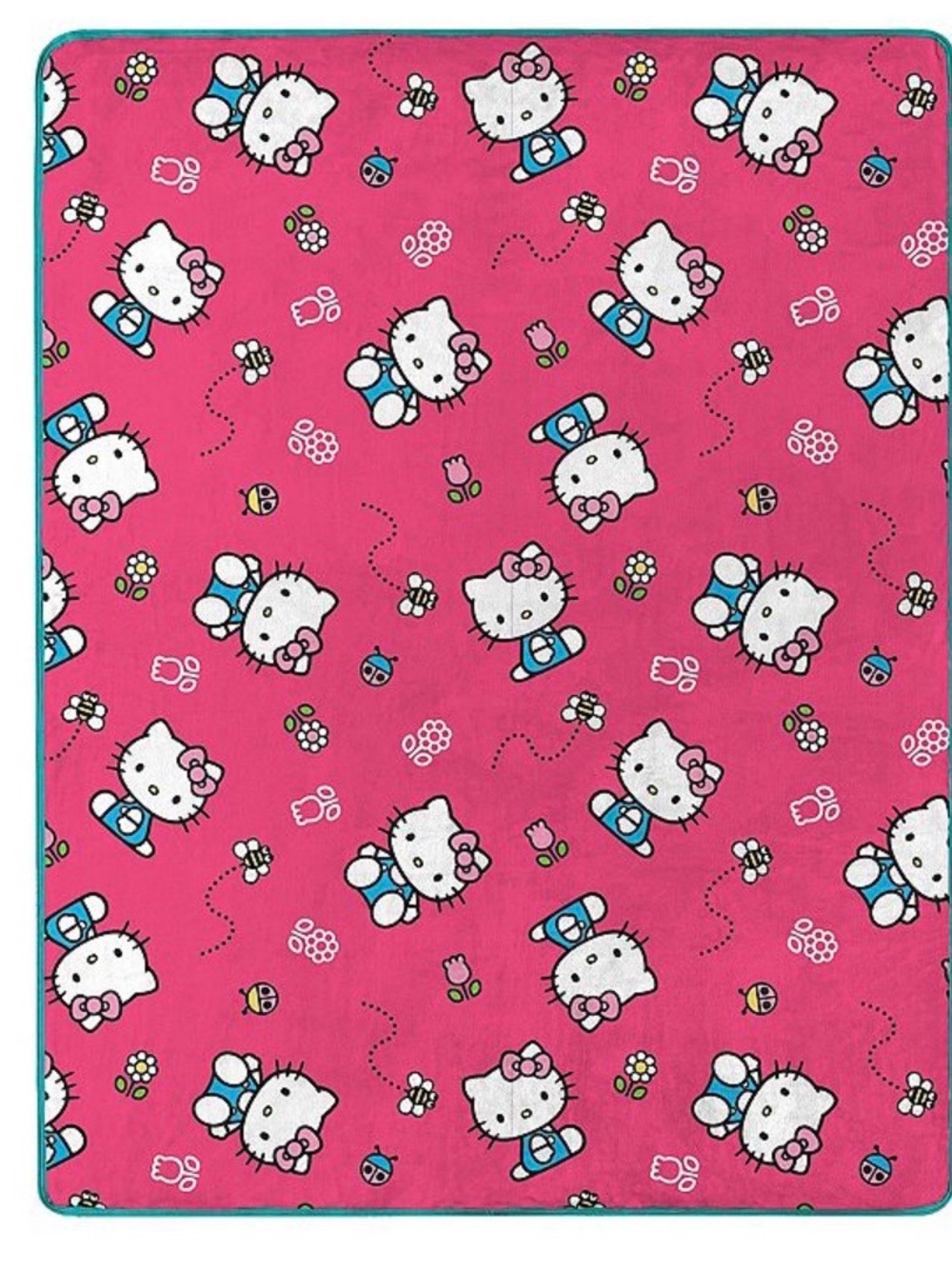 Hello Kitty Sweet Bug Throw Blanket Throw Blanket